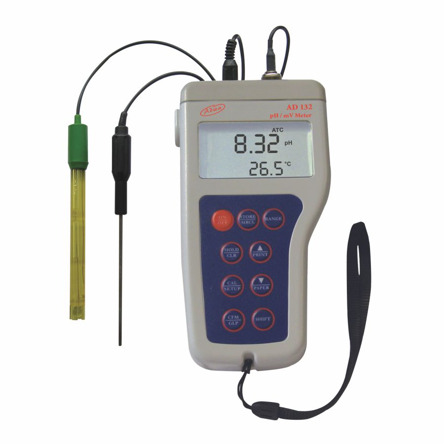 handheld pH conductivity meter